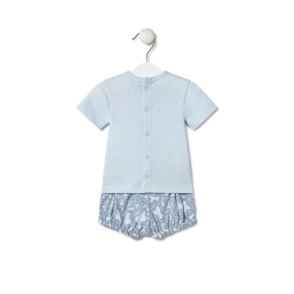 Conjunto bebé Camisa +Pololo KaosP Celeste Tous