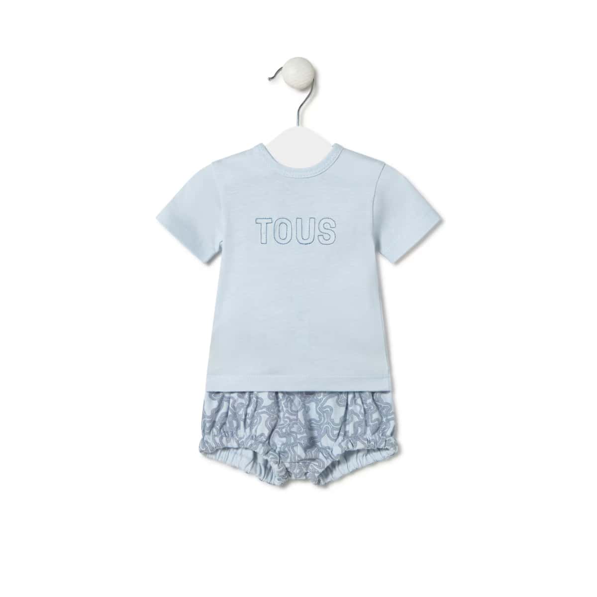 Conjunto bebé Camisa +Pololo KaosP Celeste Tous