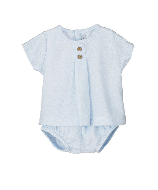 Conjunto Pololo Sauco CALAMARO Celeste