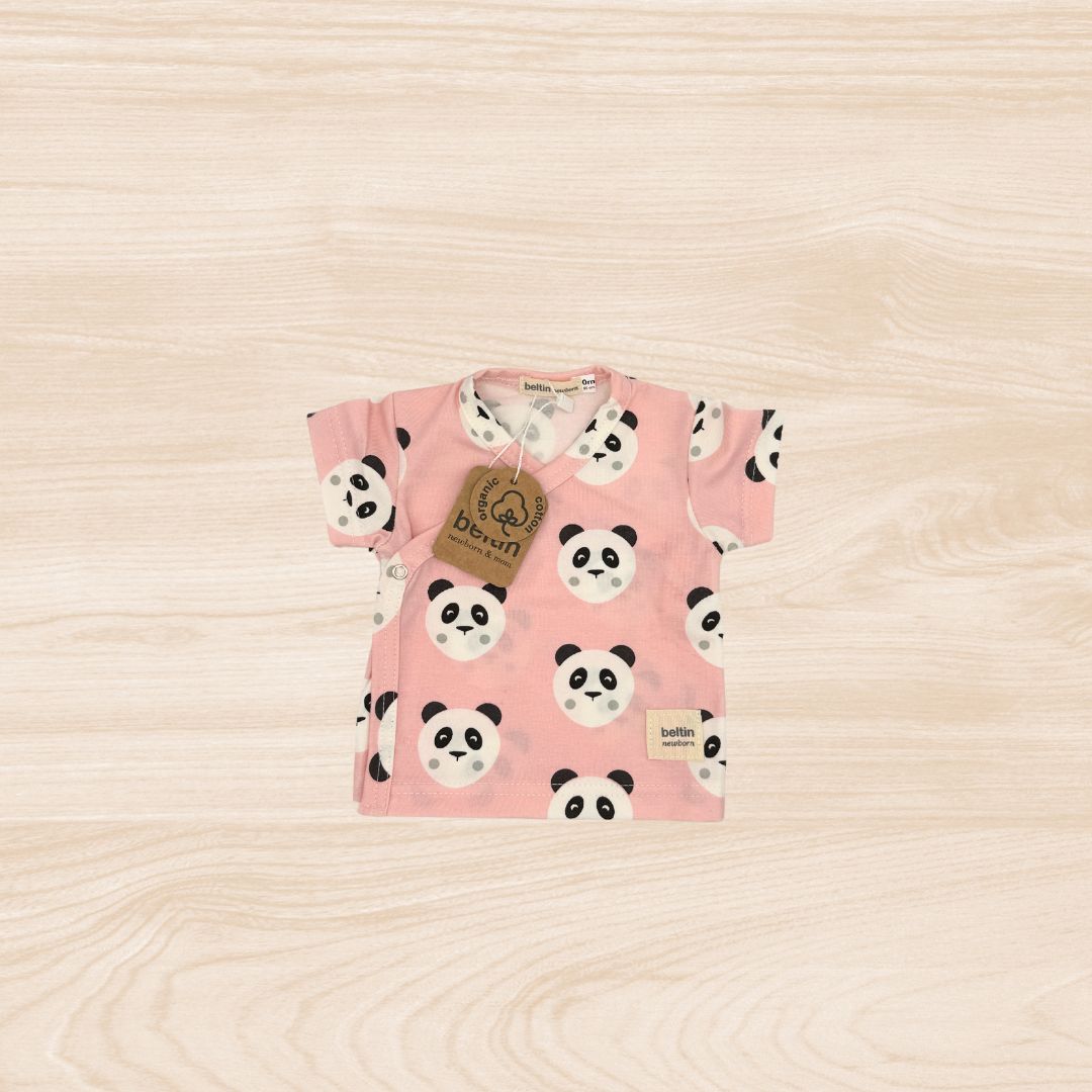 Conjunto manga corta y ranita TOMY ROSA