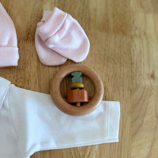 Canastilla Tous Rosa