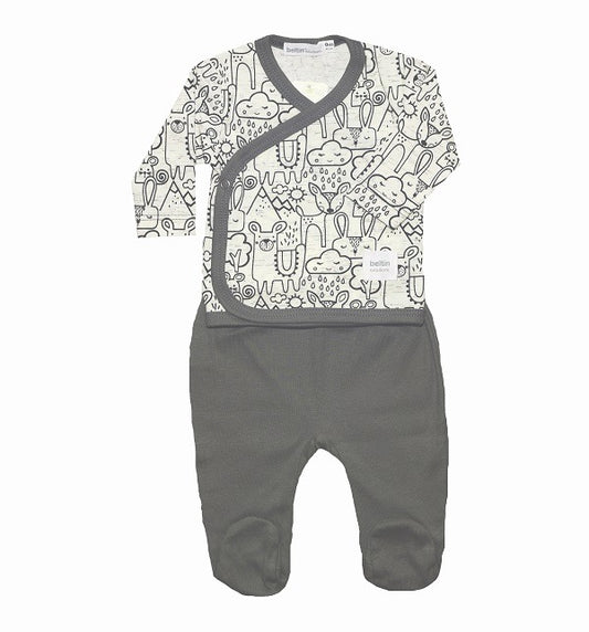 Gorrito natal gris ceniza BELTIN