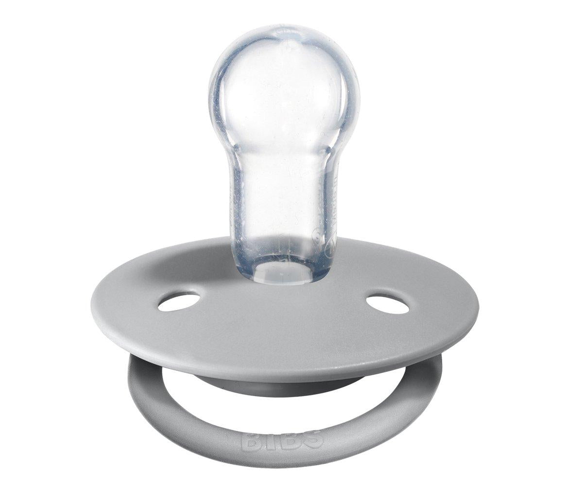 2 Chupetes BIBS De Lux Cloud/Black Silicona