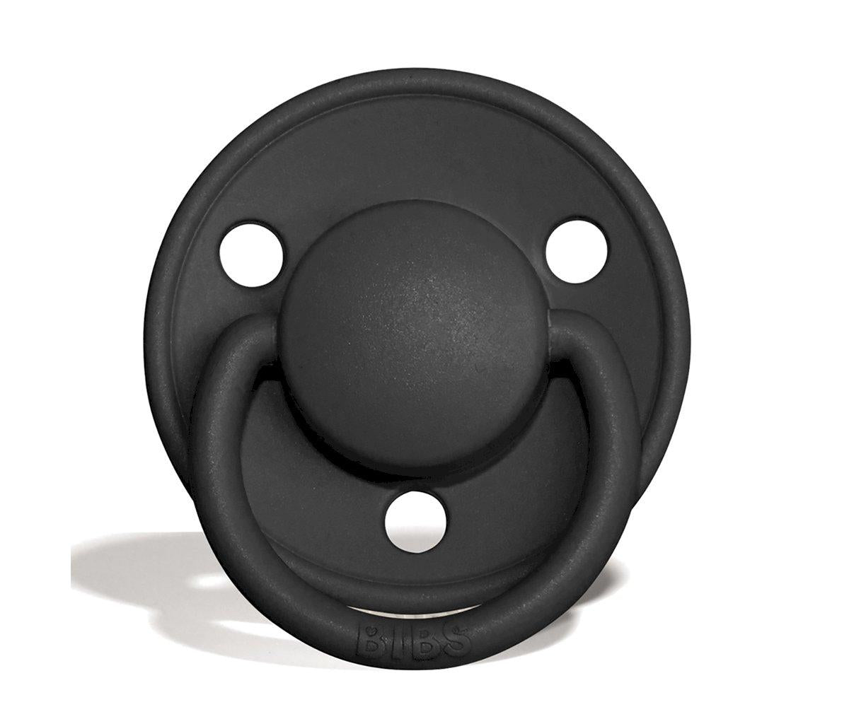 2 Chupetes BIBS De Lux Cloud/Black Silicona