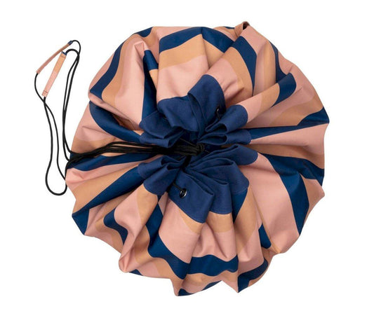 Saco Play & Go Impermeable Mokka Stripes