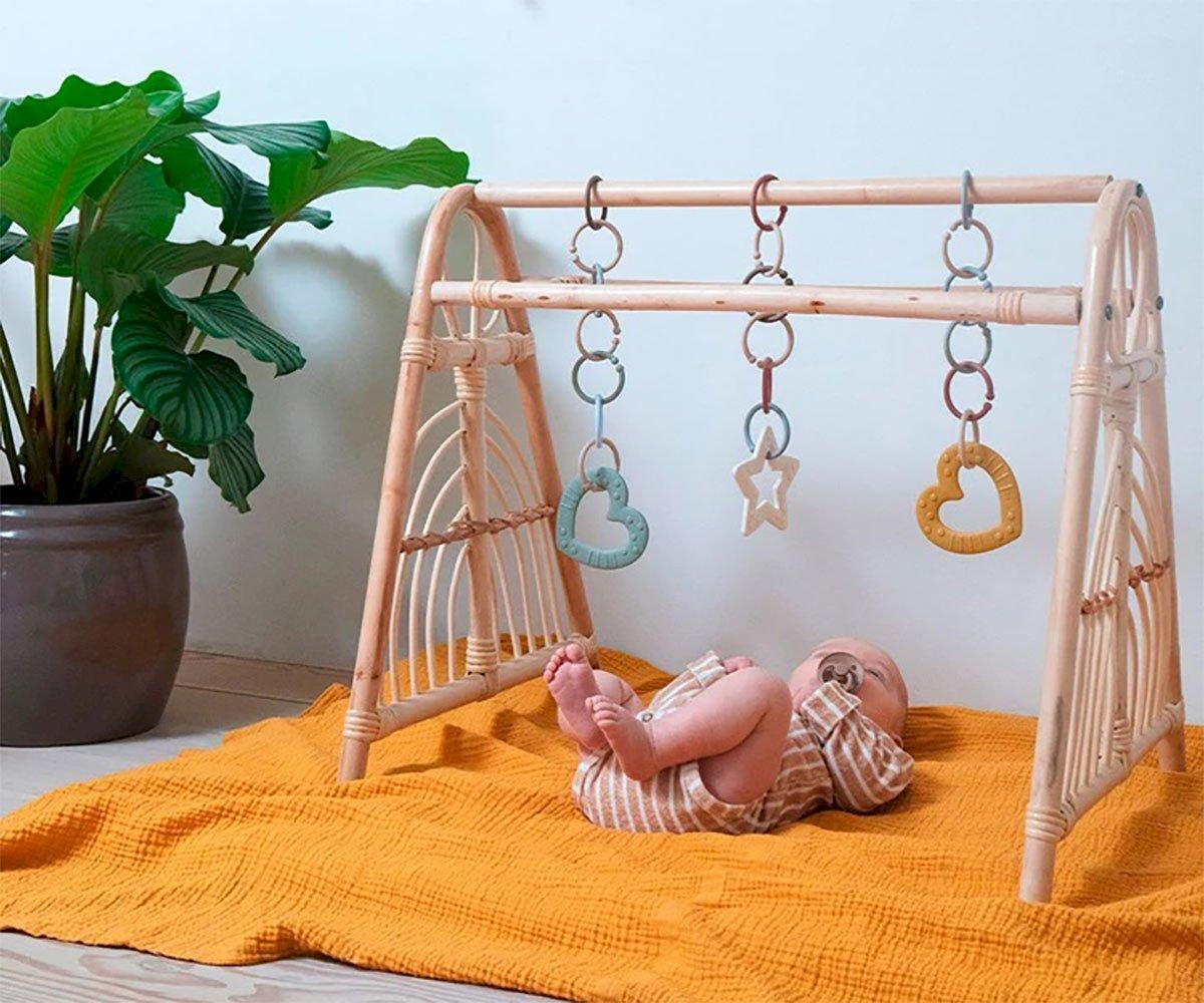 Mordedor BIBS Baby Bitie Estrella Baby Blue