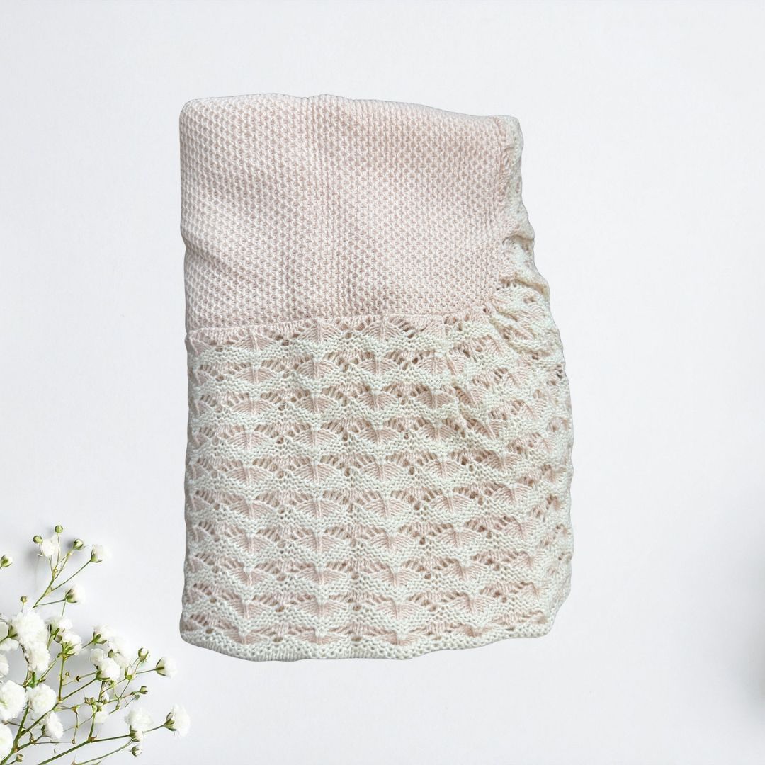 Canastilla conjunto NUDE con toquilla a juego