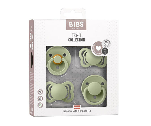 Pack Chupetes BIB Try-It Sage