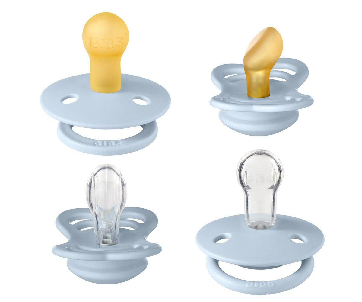 Pack Chupetes BIB Try-It Baby Blue