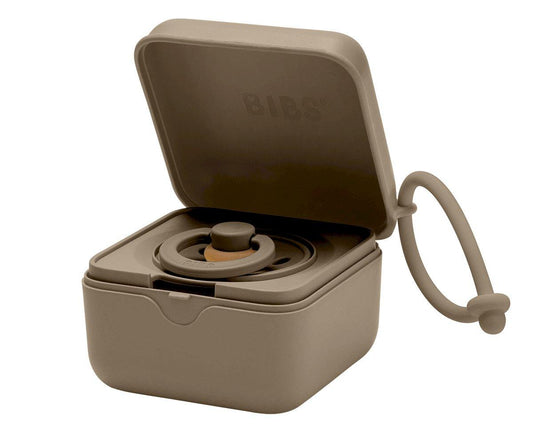 Portachupetes BIBS Dark Oak