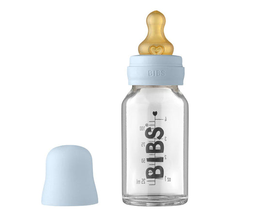 Biberón Cristal BIBS Baby Blue 110ml