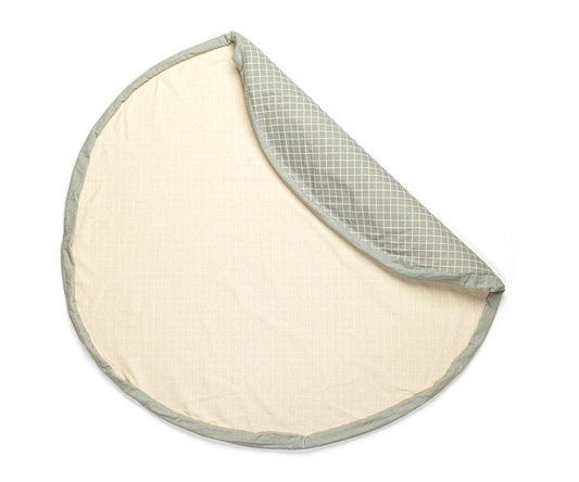 Saco Reversible Play & Go Classic Orgánico Cuadros Green