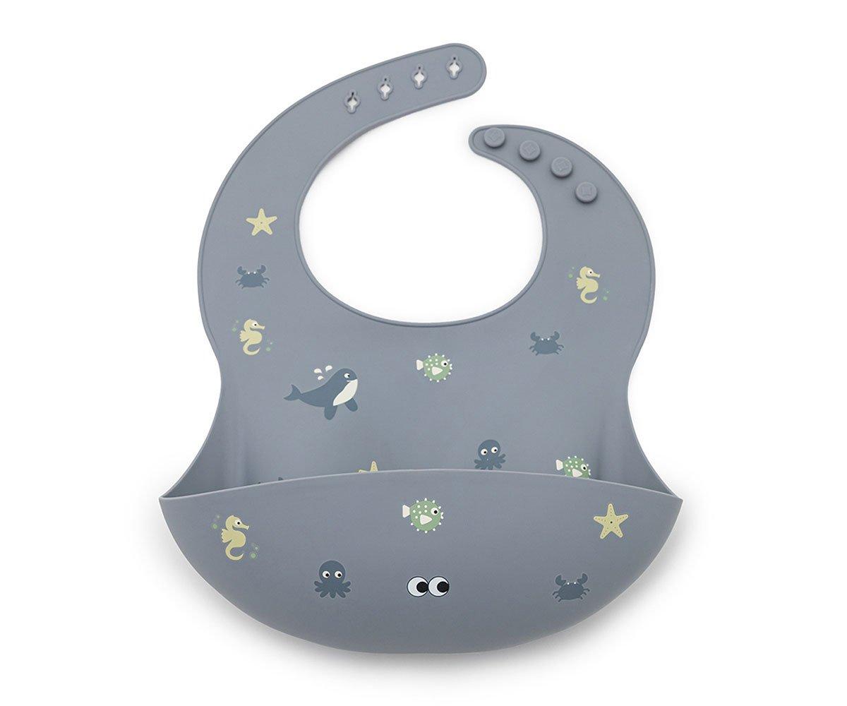 Babero de Silicona Wild Ocean