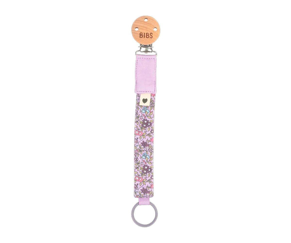 Chupetero BIBS Liberty Chamomile Lawn Violeta Sky
