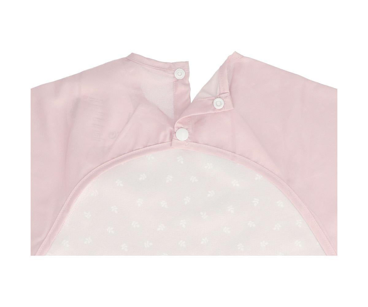 Babero con Mangas Leaves Pink