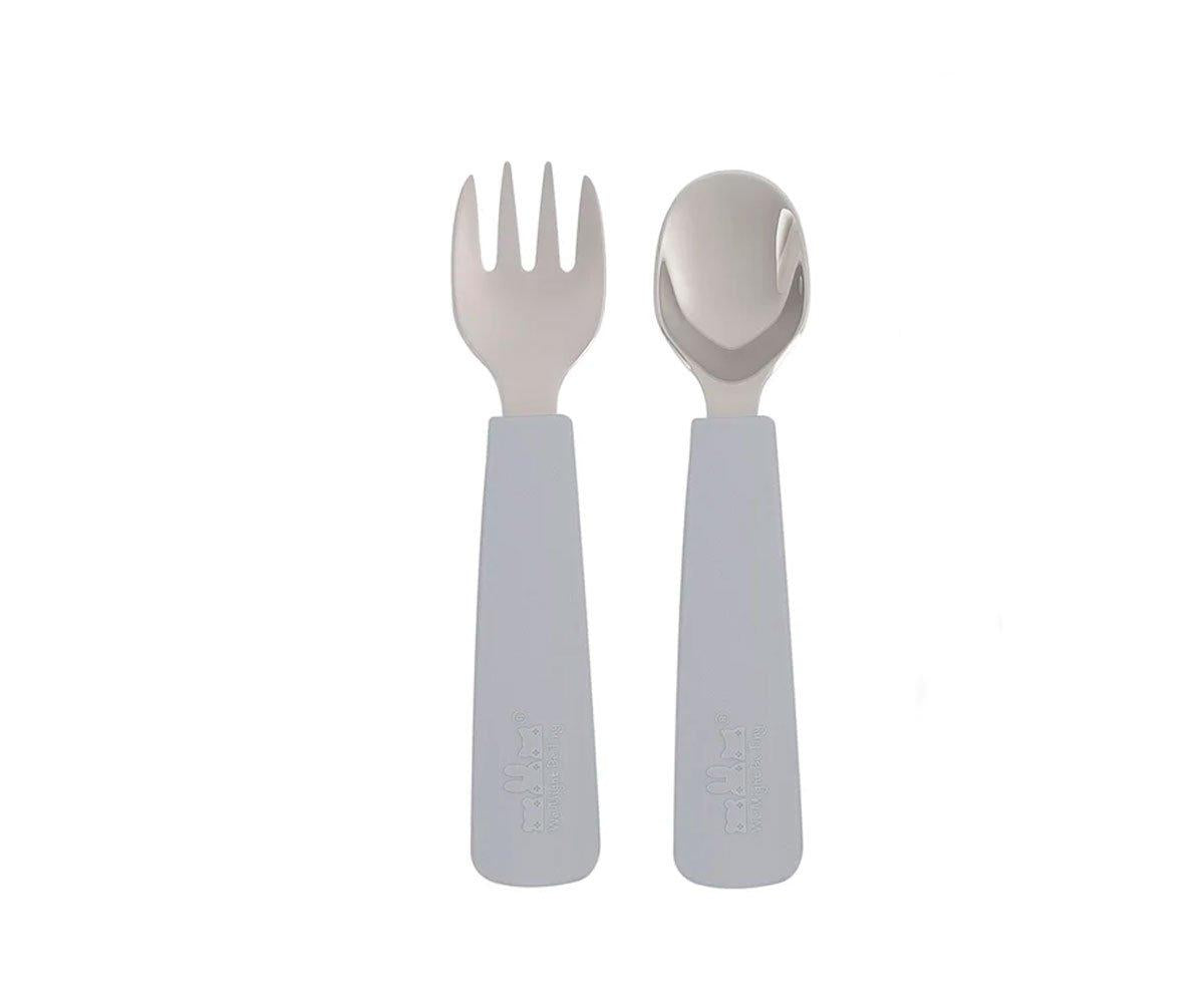 Set 2 Cubiertos Feedie Gris