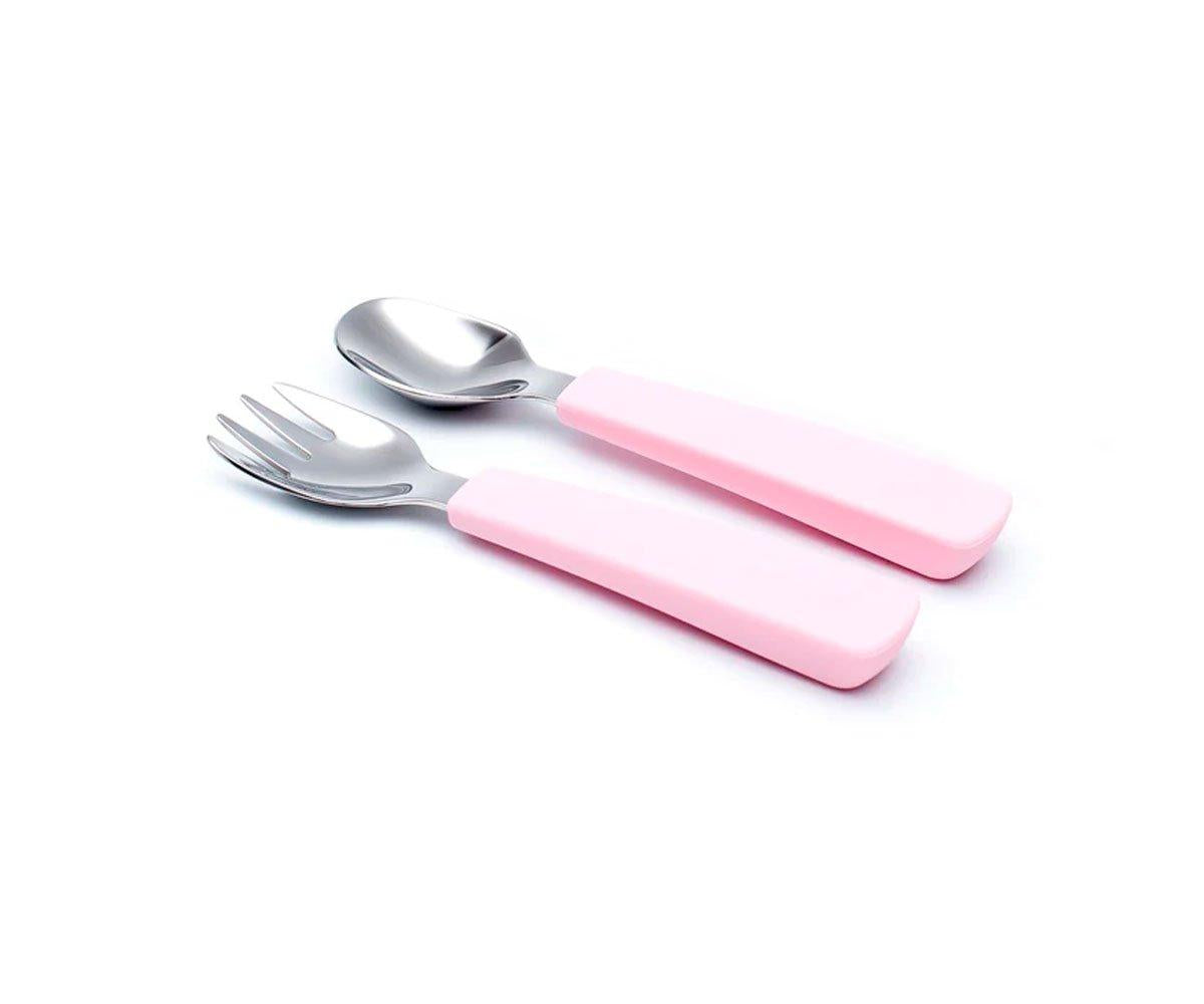 Set 2 Cubiertos Feedie Rosa Empolvado