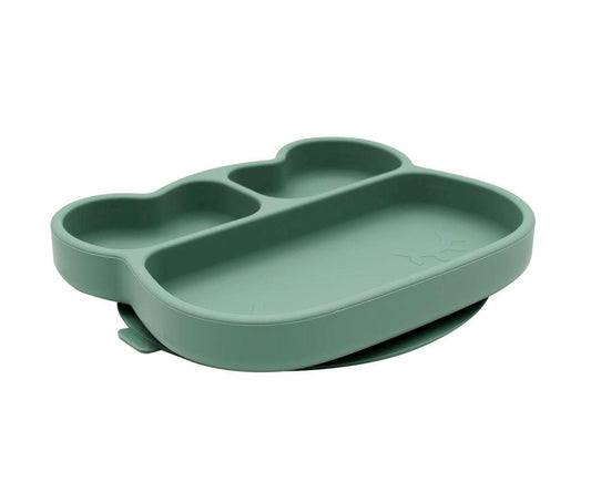 Plato con Ventosa Oso Sage