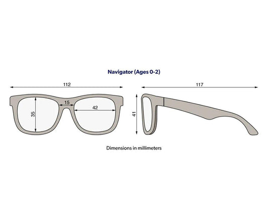 Gafas de Sol Flexibles Navigators (0-24meses) Rad Rainbow