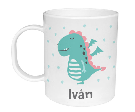 Taza de Plástico Personalizada Dragón