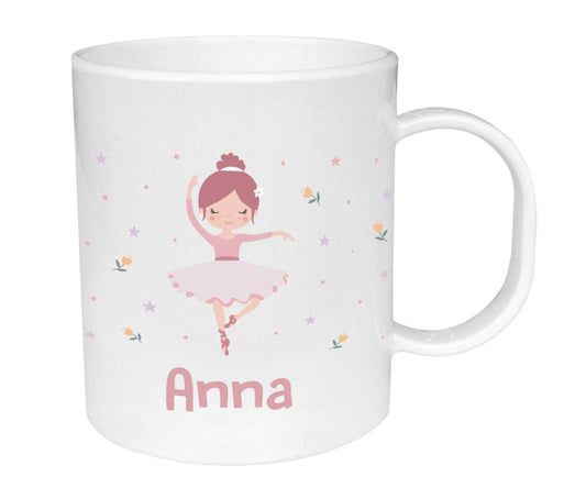 Taza de Plástico Personalizada Ballet