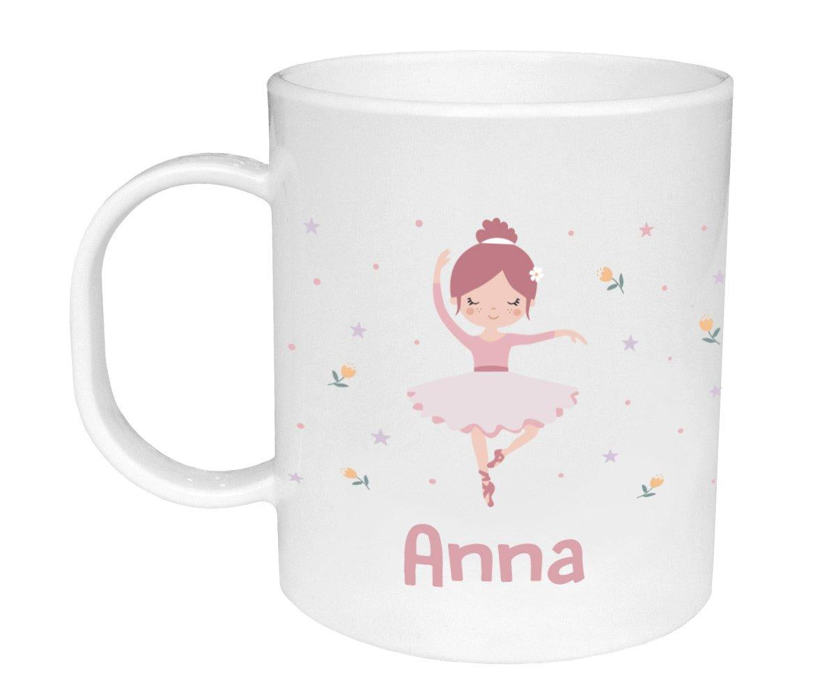 Taza de Plástico Personalizada Ballet