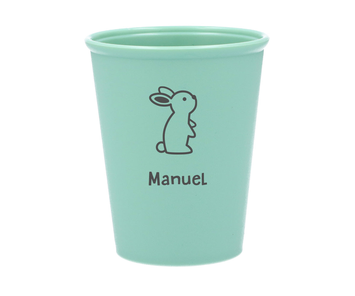 Vasito Personalizado Conejo (+colores)