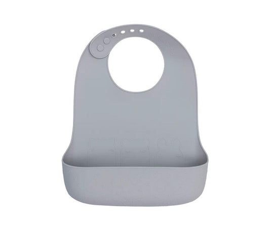 2 Babero Catchie 2.0 Silicona Mint & Grey