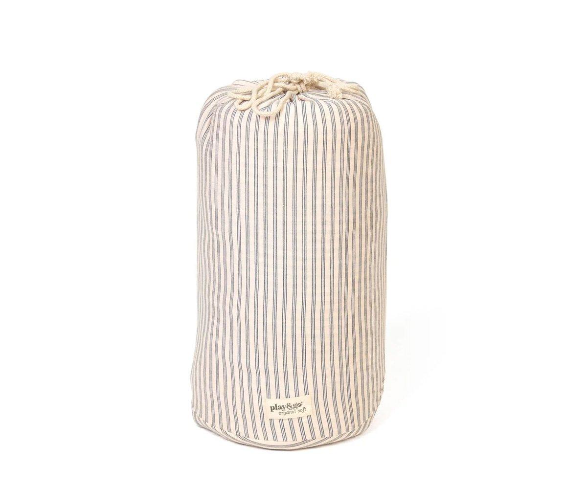 Saco Organic SOFT Reversible Play & Go Stripes Blue