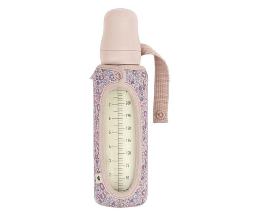 Biberón Cristal BIBS Blush 225ml + Fundas Biberón Regalo