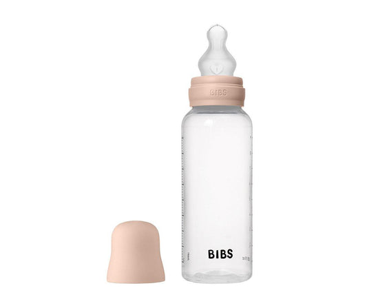 Biberón Plástico BIBS Silicona Blush 270ml
