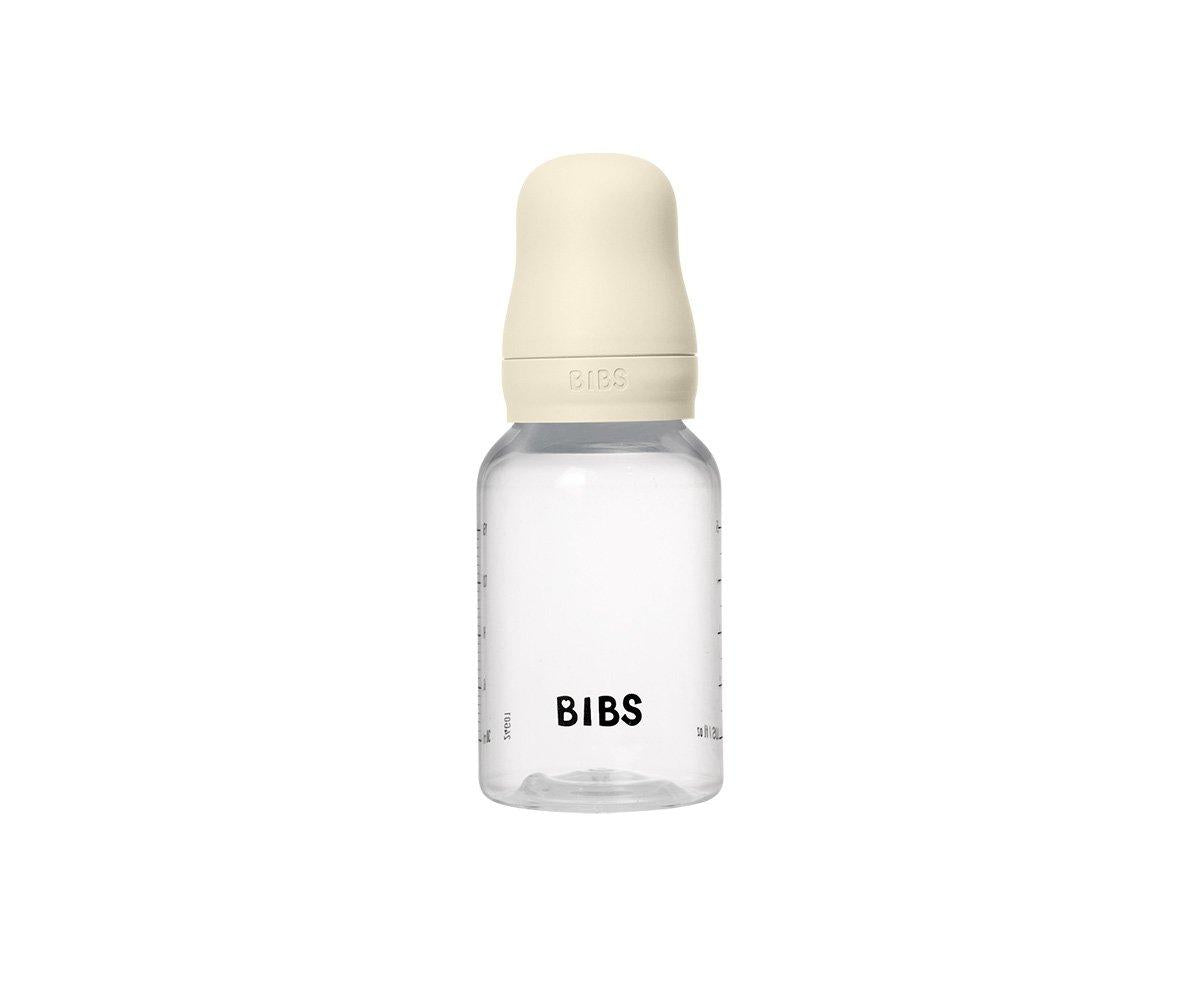 Biberón Plástico BIBS Silicona Ivory 150ml