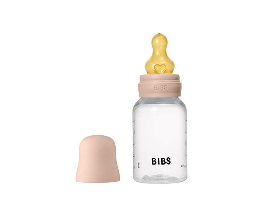 Biberón Plástico BIBS Látex Blush 150ml