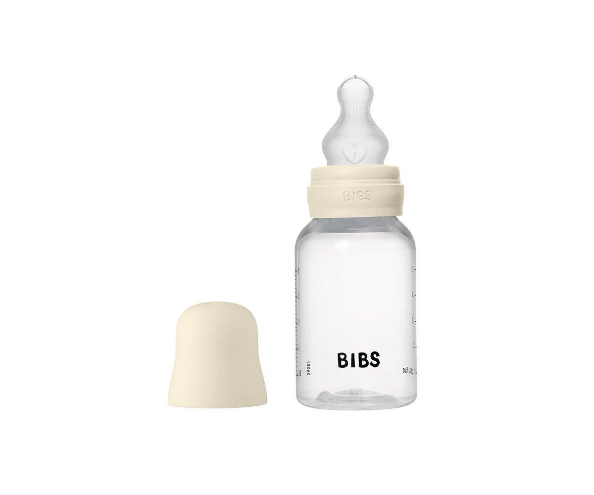 2 Biberones Plástico BIBS Silicona Ivory 150 ml