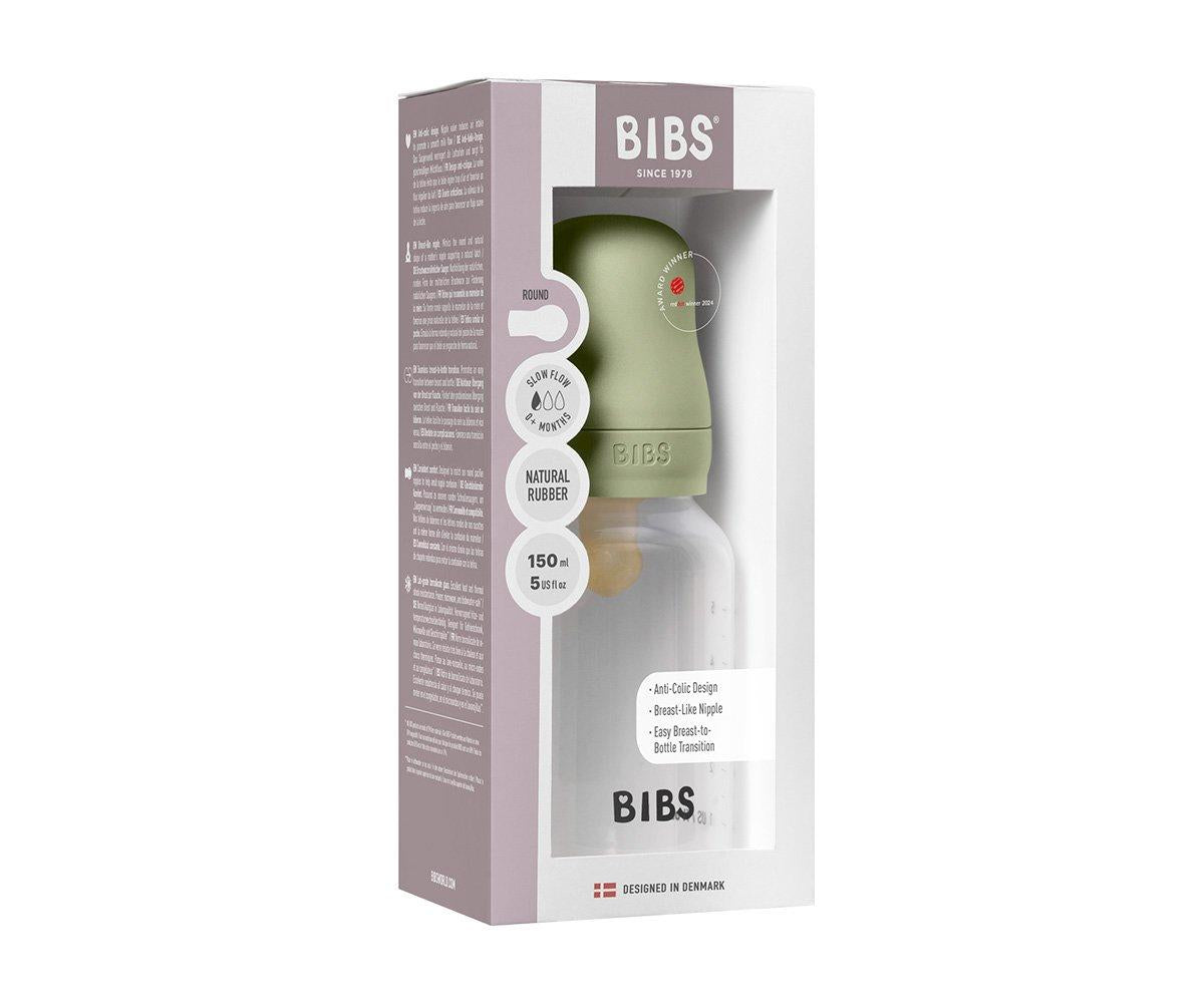 Biberón Plástico BIBS Látex Sage 150ml