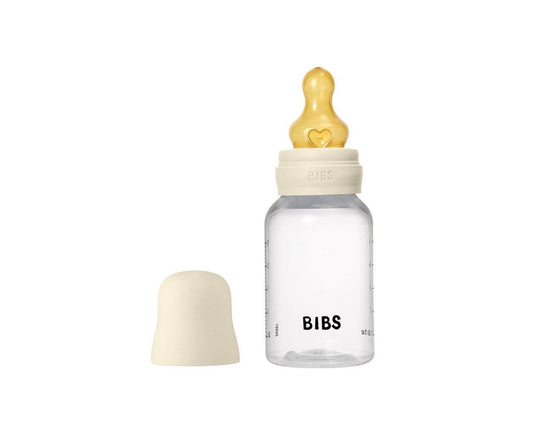 Biberón Plástico BIBS Látex Ivory 150ml