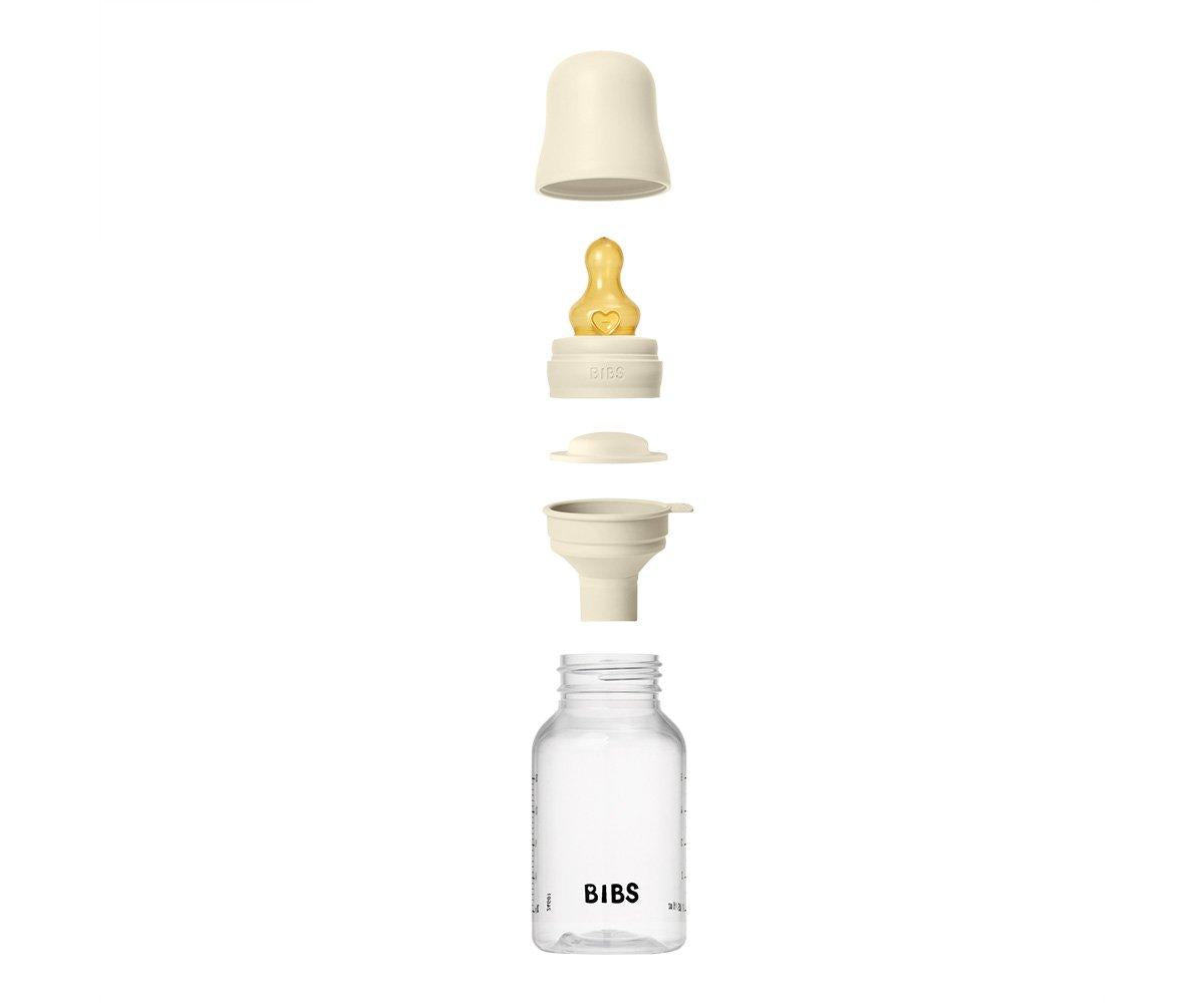 Biberón Plástico BIBS Látex Ivory 150ml