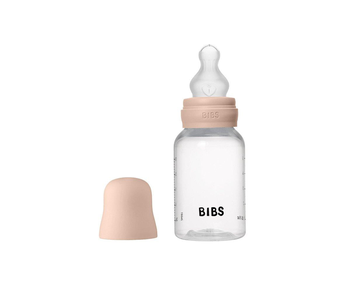 Biberón Plástico BIBS Silicona Blush 150ml