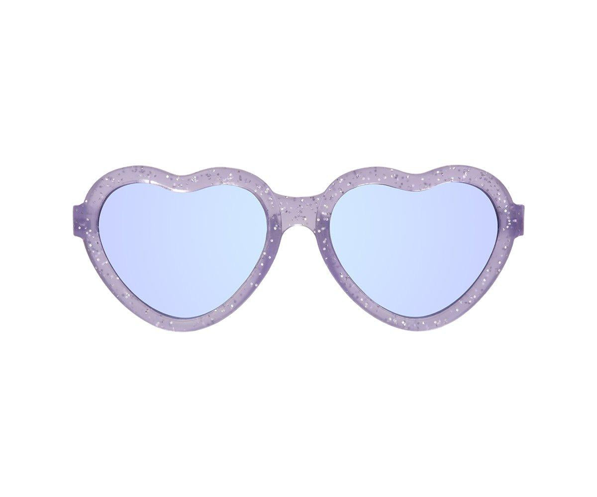 Gafas de Sol Flexibles Hearts (3-5años) Lavender Shimmer Purple Mirrored Lenses