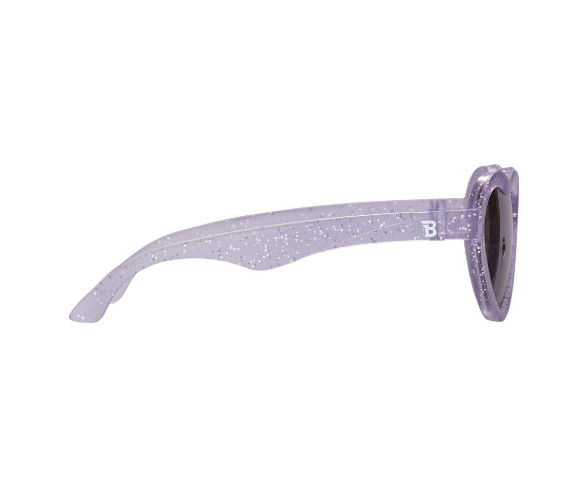 Gafas de Sol Flexibles Hearts (3-5años) Lavender Shimmer Purple Mirrored Lenses