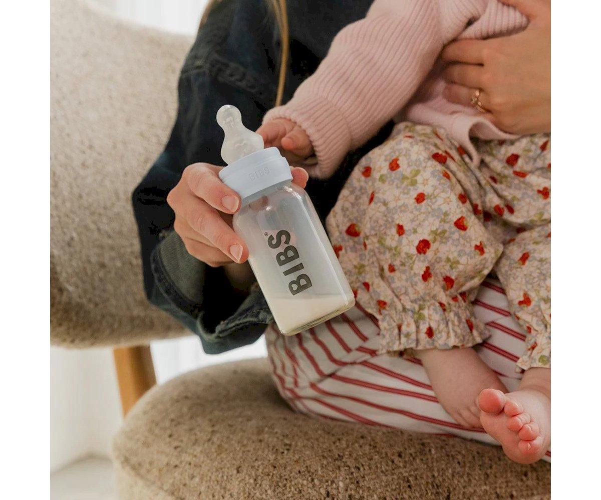 2 Tetinas Silicona Biberón BIBS Flujo Medio