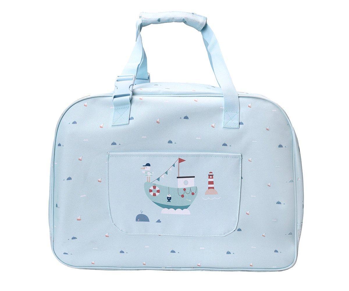 Bolso de Playa con Rejilla Fishing Boat Personalizable