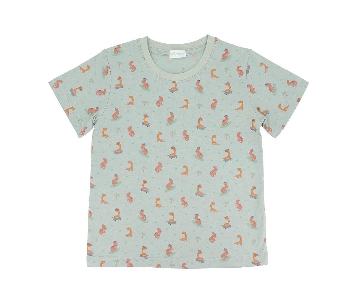 Camiseta Algodón Monnëka Cool Dinos