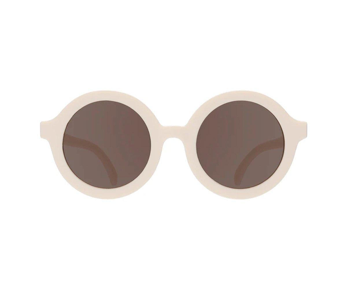 Gafas de Sol Flexibles (3-5años) Euro Round Amber Lenses Sweet Cream