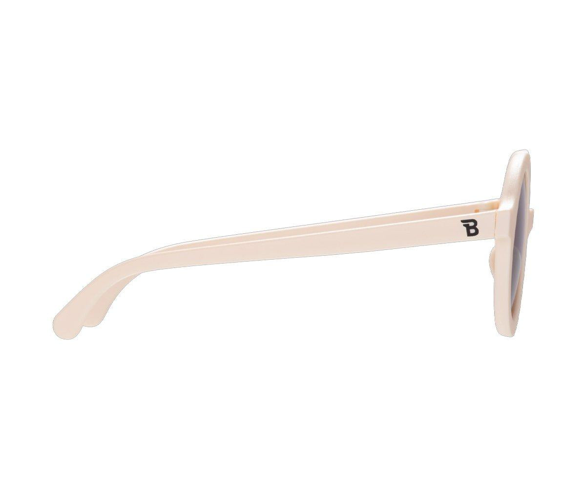 Gafas de Sol Flexibles (3-5años) Euro Round Amber Lenses Sweet Cream