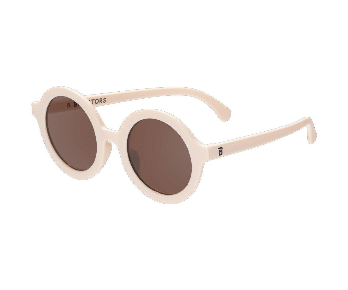 Gafas de Sol Flexibles (3-5años) Euro Round Amber Lenses Sweet Cream