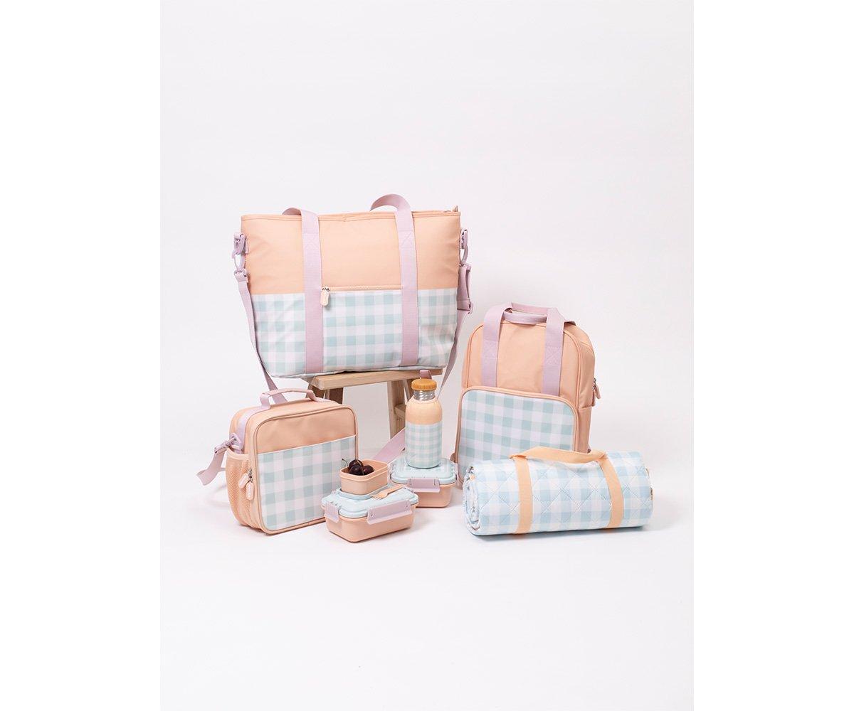 Bolso Nevera Stripes Apricot