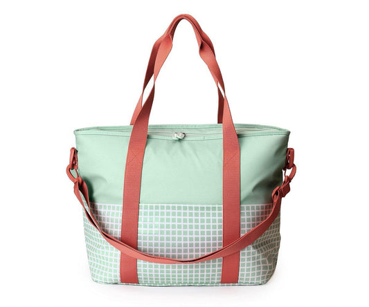 Bolso Nevera Stripes Sage