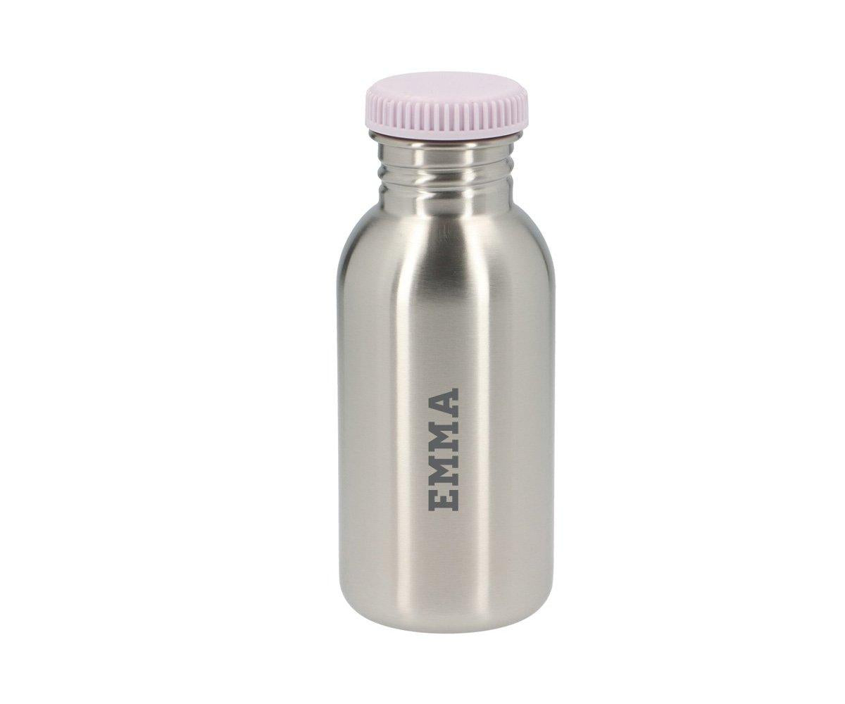 Botella Acero Básica Malva Personalizable 500ml