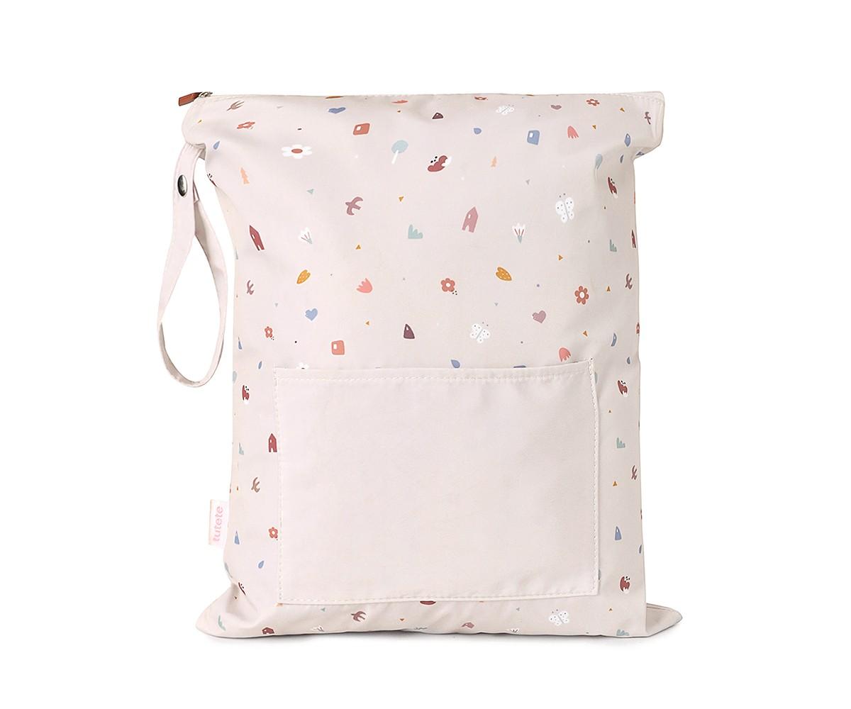 Bolsa Impermeable Grande Geometric Nature Personalizable